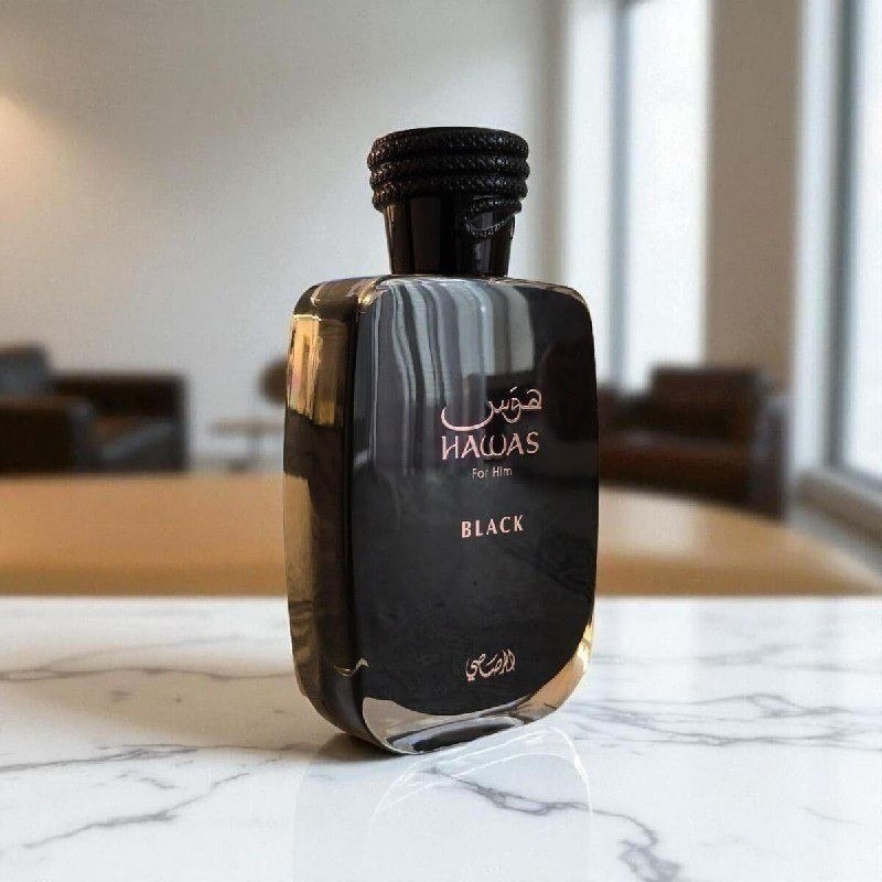 Perfume Árabe Rasasi Hawas Black EDP 100ml