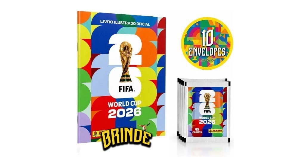 QUASE DE GRAÇA O ÁLBUM DA COPA + PACOTINHOS
