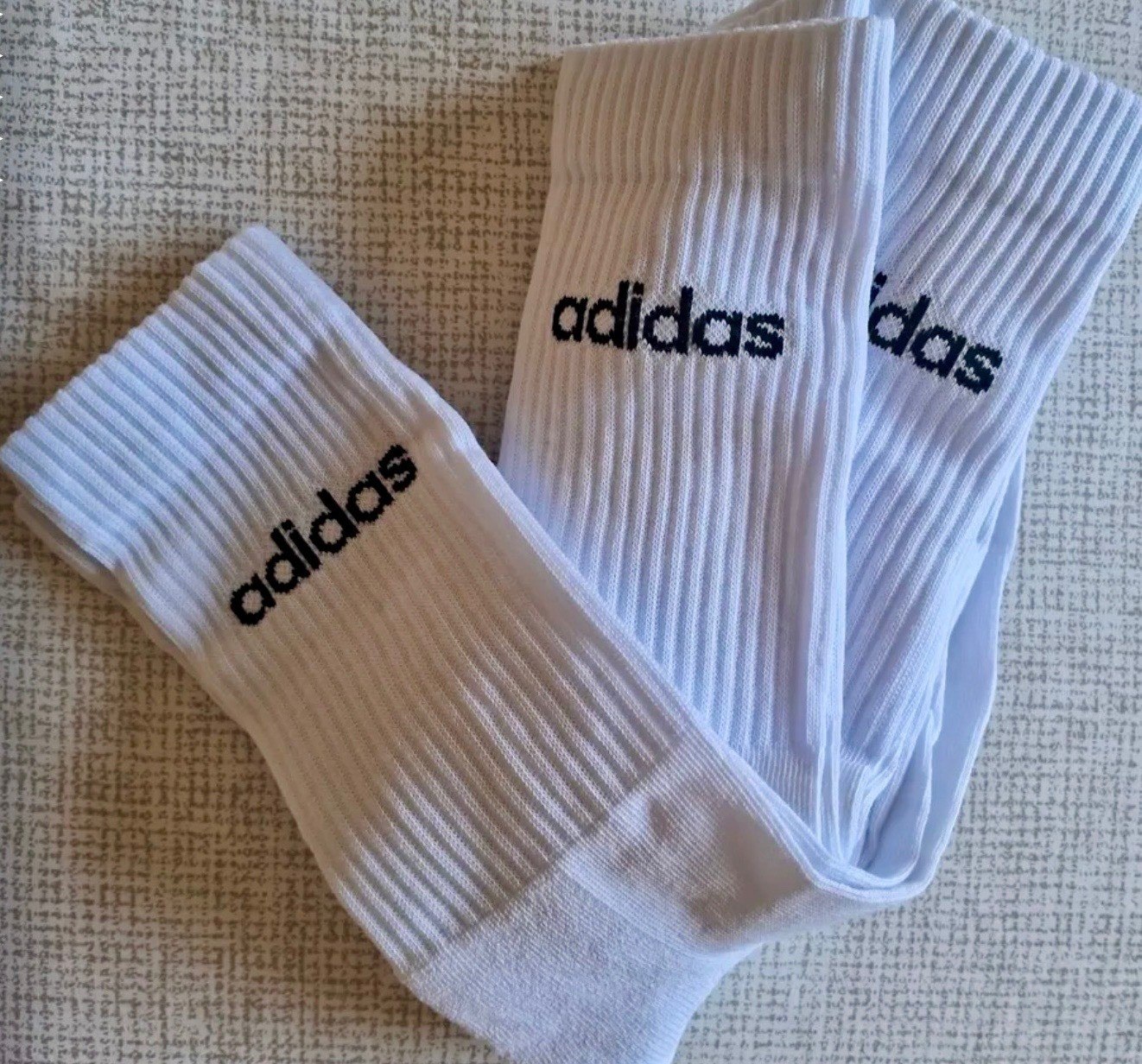 Kit com 3 Meias Adidas Crew