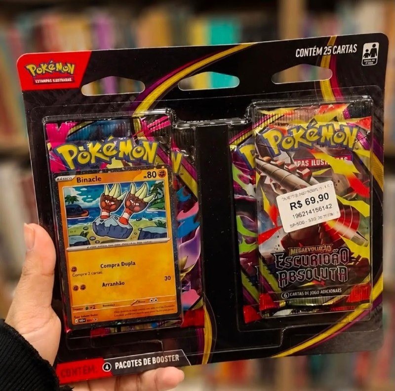 Blister Quádruplo Pokémon Escuridão Absoluta