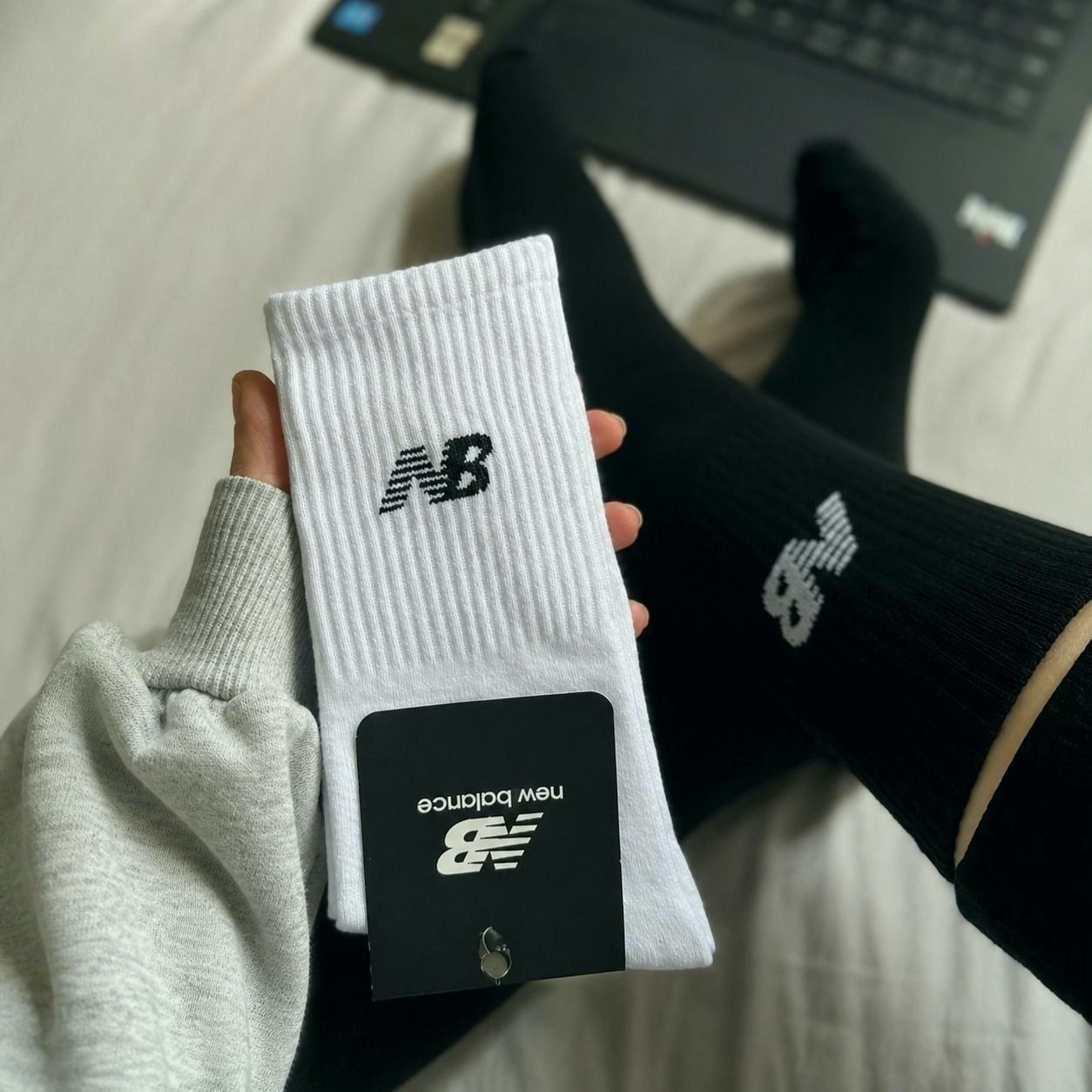 Kit com 3 Pares de Meias New Balance