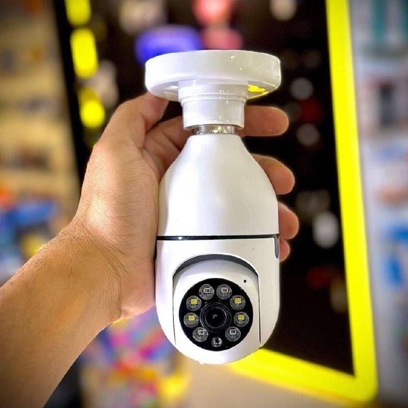 Câmera de Segurança Lâmpada Wifi Ip App Yoosee Visão Noturna