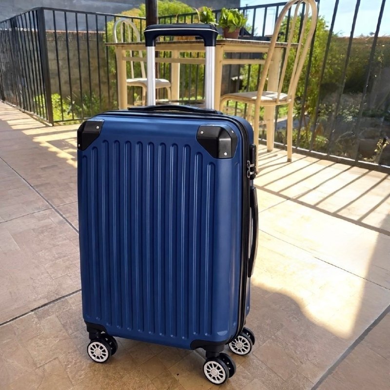 Mala De Viagem Bordo Pequena 10kg Abs Cadeado 360°